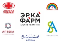 Логотип Группа компаний ЭРКАФАРМ