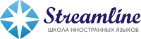 Логотип Streamline, Школа иностранных языков