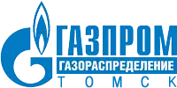 Логотип Газпром газораспределение Томск