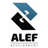 Логотип Alef