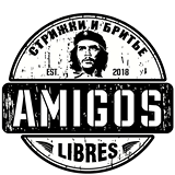 Логотип Барбершоп AMIGOS