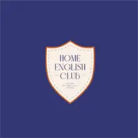 Логотип Школа английского языка Home English Club