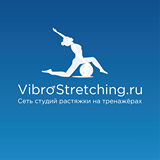 Логотип Сеть студий гибкости Vibrostretching.ru