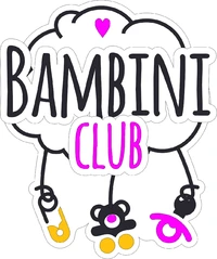 Логотип Bambini club (ИП Семенюк Юлия Андреевна )