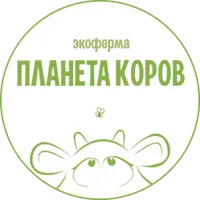 Логотип Экоферма Планета коров