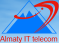 Логотип Almaty IT telecom