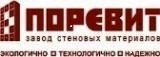 Логотип Завод стеновых материалов «Поревит»