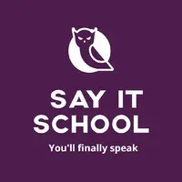 Логотип Языковой центр Say it School