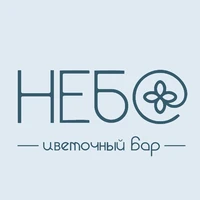 Логотип Цветочный бар Небо