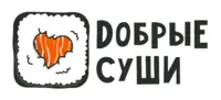 Логотип Dобрые суши, доставка роллов