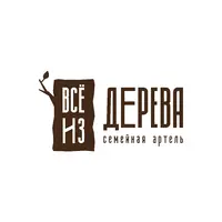 Логотип Семейная артель Всё из Дерева