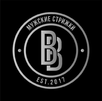 Логотип B&B Мужские стрижки