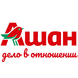 Логотип АШАН Ритейл Россия