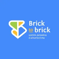 Логотип Школа архитектуры и дизайна Brick to brick