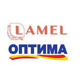 Логотип Сеть магазинов Оптима и LAMEL