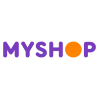 Логотип MYSHOP, интернет магазин