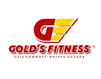 Логотип Сеть комфорт-фитнес клубов Gold’s Fitness