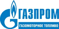 Логотип Газпром газомоторное топливо