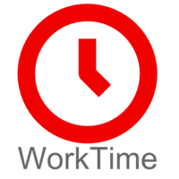 Логотип WorkTime (ИП Абукова Валерия Геннадиевна )