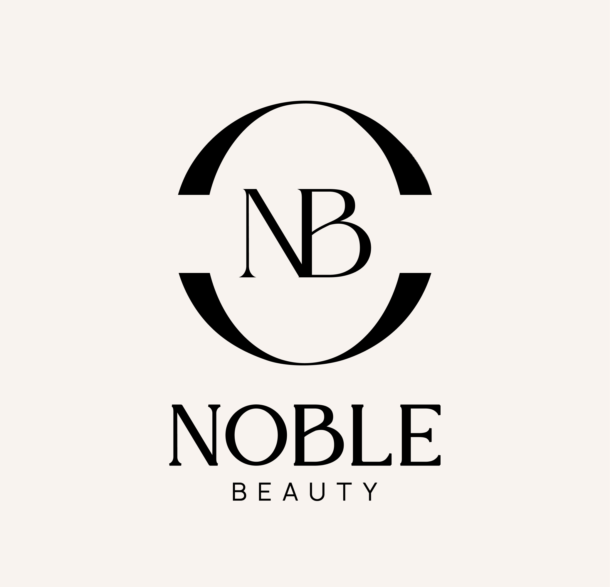 Логотип NOBLE BEAUTY салон красоты