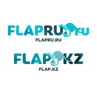 Логотип Flapru.ru, Flap.kz