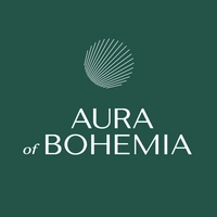 Логотип Aura of BOHEMIA посуда и люстры