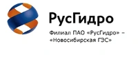 Логотип филиал ПАО РусГидро-Новосибирская ГЭС