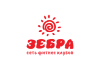 Логотип Зебра, Сеть Фитнес-Клубов