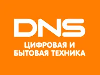 Логотип Сеть магазинов цифровой и бытовой техники DNS