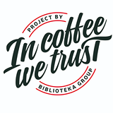 Логотип In coffee we trust