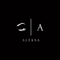 Логотип Aleksa Lashes