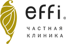 Логотип частная клиника effi