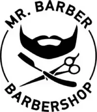 Логотип Mr. Barber