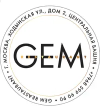 Логотип Ресторан GEM