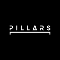 Логотип Pillars Производство изделий с подсветкой для интерьера и экстерьера