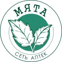 Логотип Мята, сеть аптек