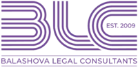 Логотип Balashova Legal Consultants