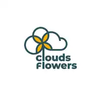 Логотип Салон цветов Clouds Flowers