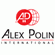 Логотип Alex Polin International